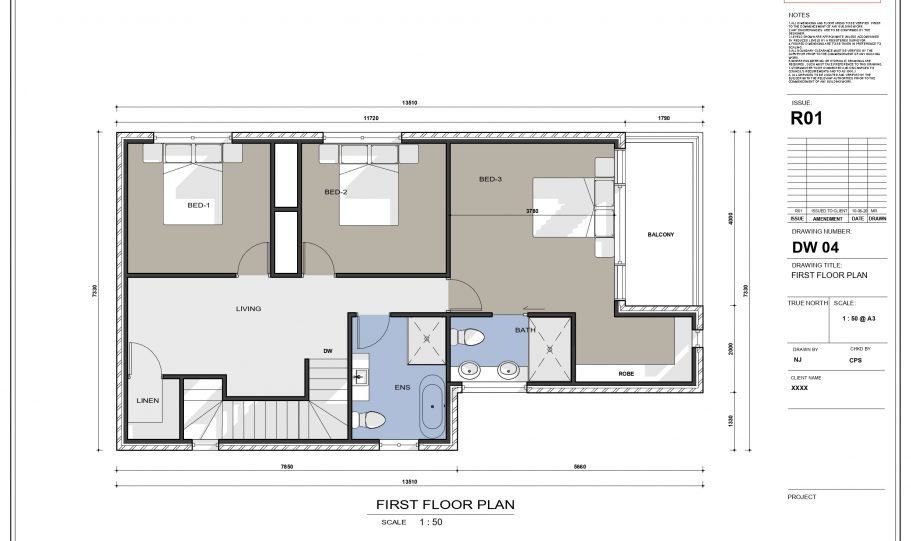Duplex Design Home Plan –