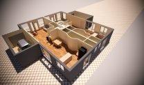 Duplex Design Home Plan – B D