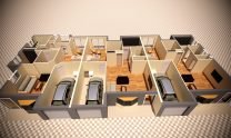 Duplex Design Home Plan – Duk D