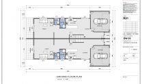 Duplex Design Home Plan – N