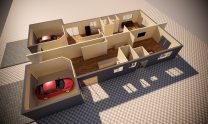 Duplex Design Home Plan – N D