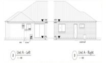 Duplex Design Plan 295 DUK 04