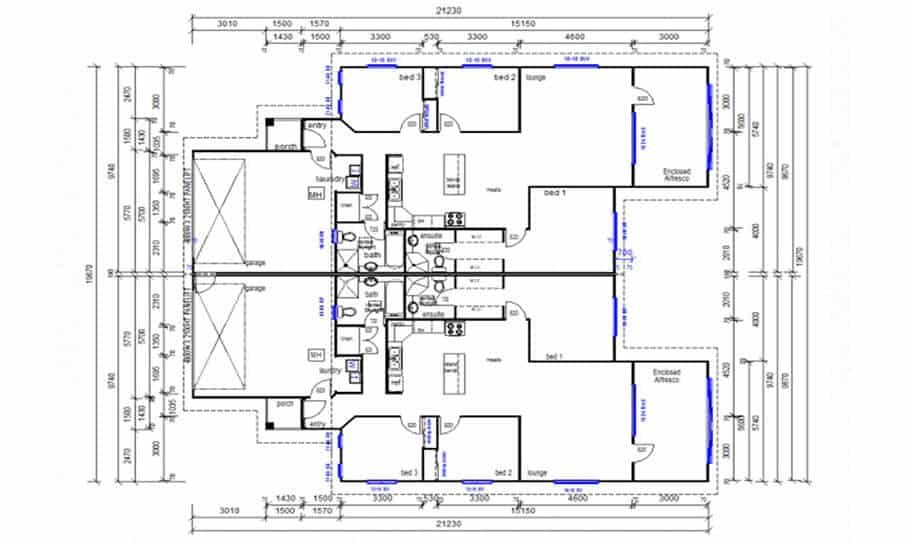 Duplex Design Plan 376 DUK 02