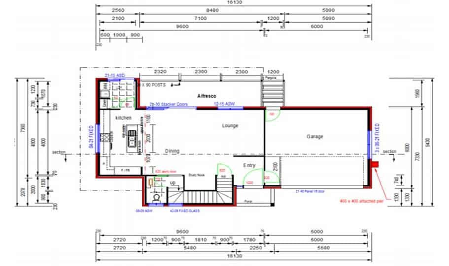 Duplex Kit Home Design Plan 213 05