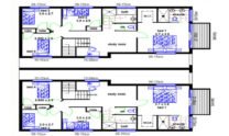 Duplex Kit Home Design Plan 299T 01