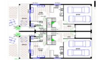 Duplex Kit Home Design Plan 299T 02