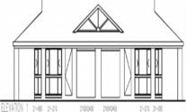 Duplex Kit Home Plan 234DUK 234.2m2 6 Bedrooms 2 Bath 4