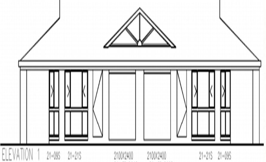 Duplex Kit Home Plan 234DUK 234.2m2 6 Bedrooms 2 Bath 4