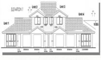 Duplex Kit Home Plan 380TH 380m2 12 Bedrooms 4 Bath 6
