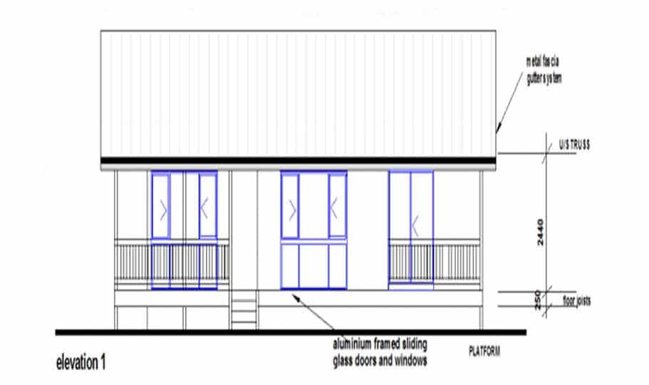 Granny Flat Kit Home Design 55B 02