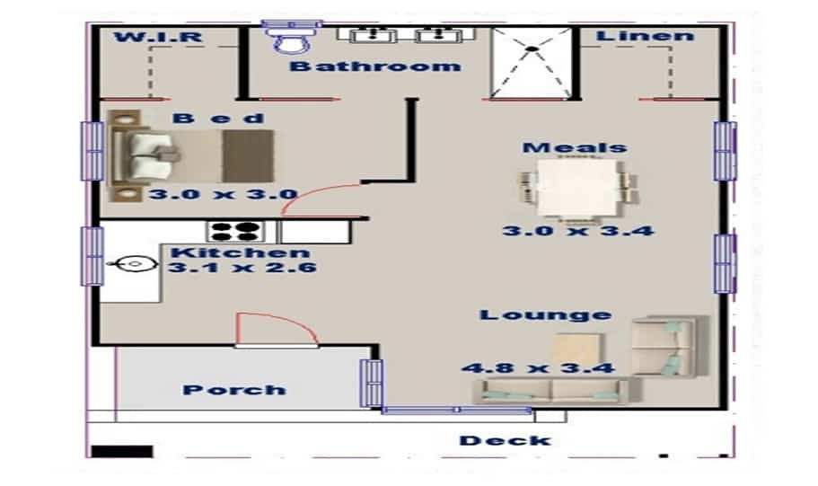 Granny Flat Kit Home Design 57 01