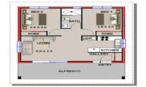 Granny Flat Kit Home Design 60B