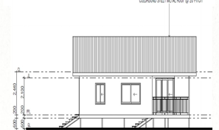 One Storey Kit Homes Plan 100 A 100 m2 2 Bed 11