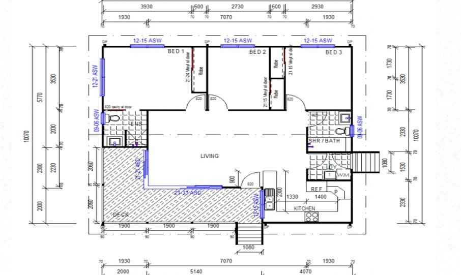 One Storey Kit Homes Plan 112 112m2 3 Bed 2 Bath 9