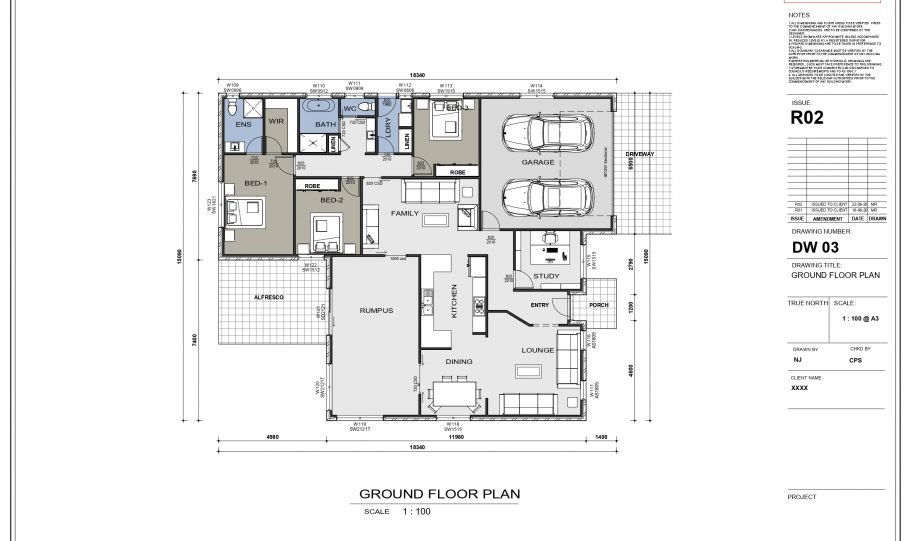 One Storey Kit Homes Plan Jp