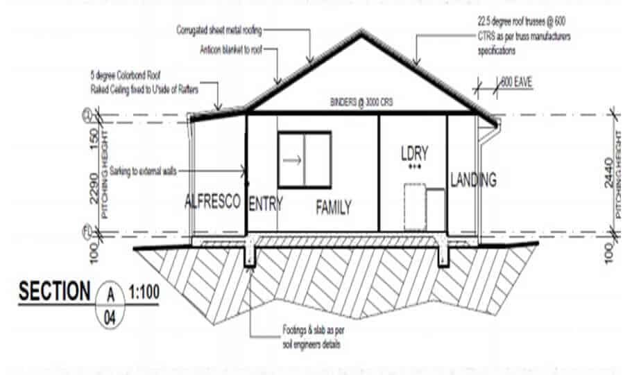 One Storey Plan 148 05