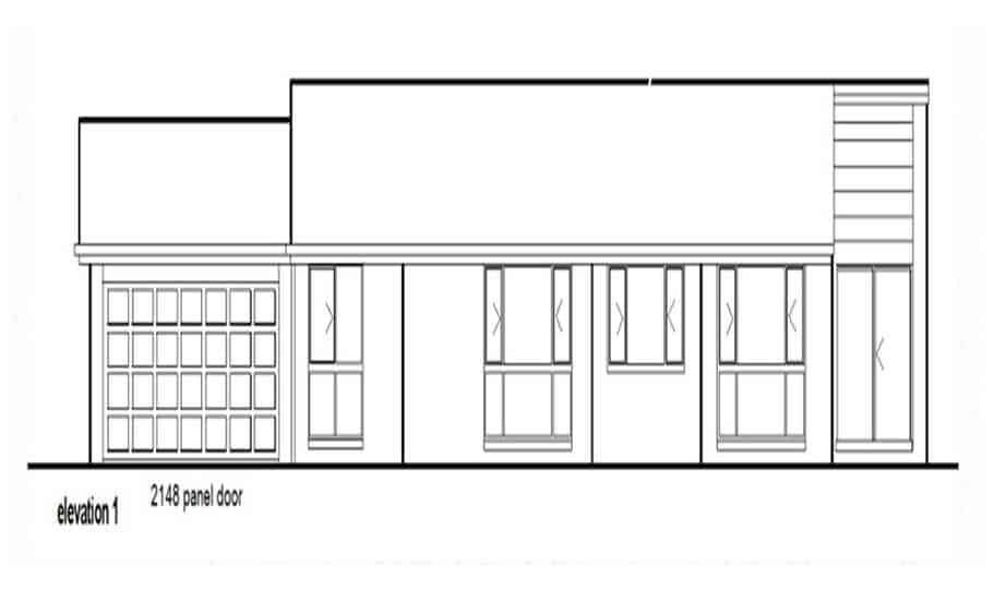 One Storey Plan 167 02