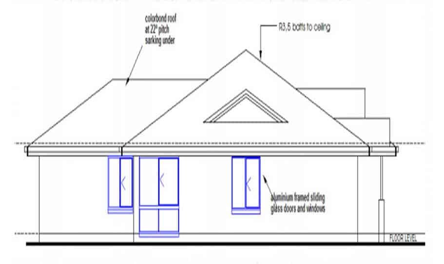 One Storey Plan 250JP 03