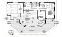 Sloping Land Kit Home Design 134 01
