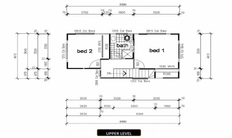 Sloping Land Kit Home Design 150 01