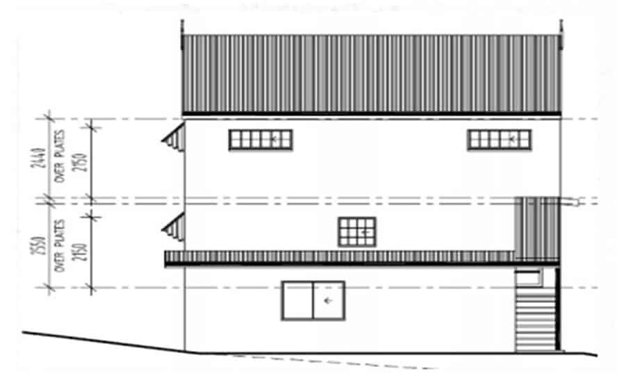 Sloping Land Kit Home Design 150 05