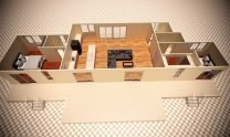 Sloping Land Kit Home Design