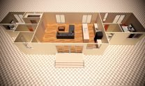 Sloping Land Kit Home Design