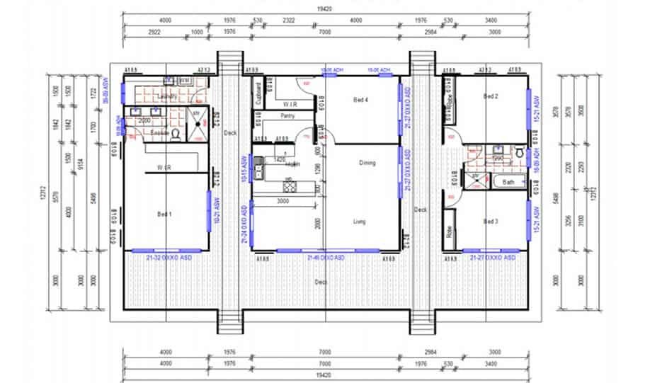 Sloping Land Kit Home Design 222 02