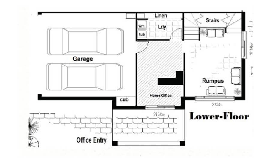 Sloping Land Kit Home Design 257 02