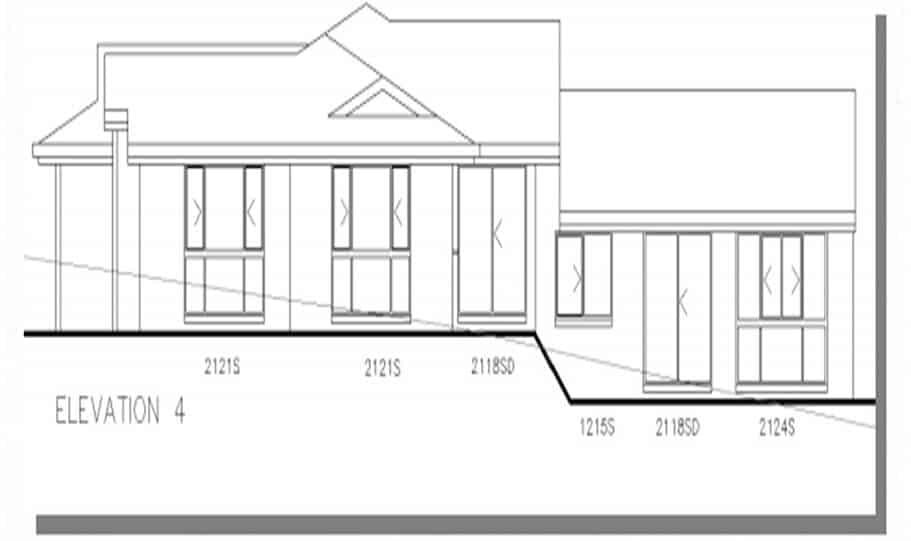 Sloping Land Kit Home Design 268 06