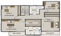Two Storey Kit Home 267 01