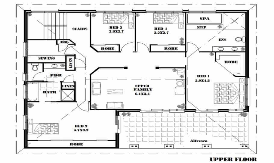 Two Storey Kit Home 280 LH 01