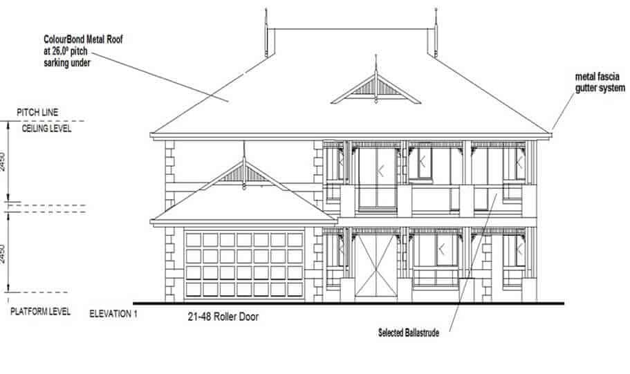 Two Storey Kit Home 280 LH 05