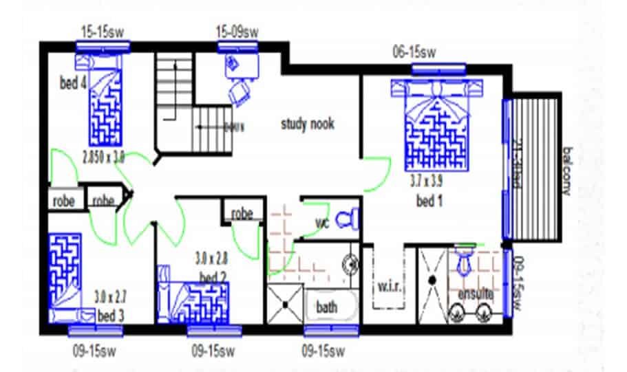 Two Storey Kit Home 299 01