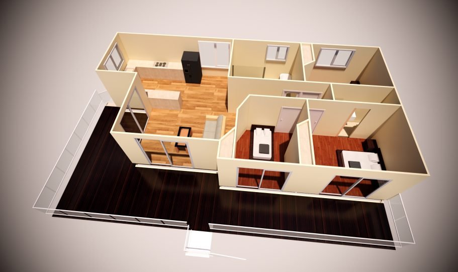 Two Storey Kit Home – Plan A