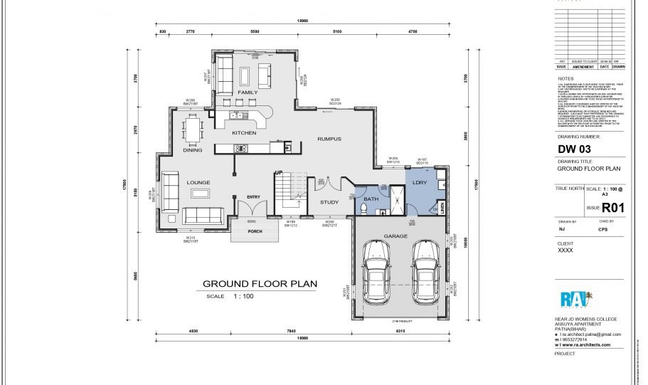 Two Storey Kit Home – Plan