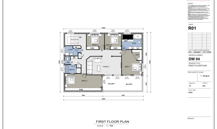 Two Storey Kit Home – Plan Lh