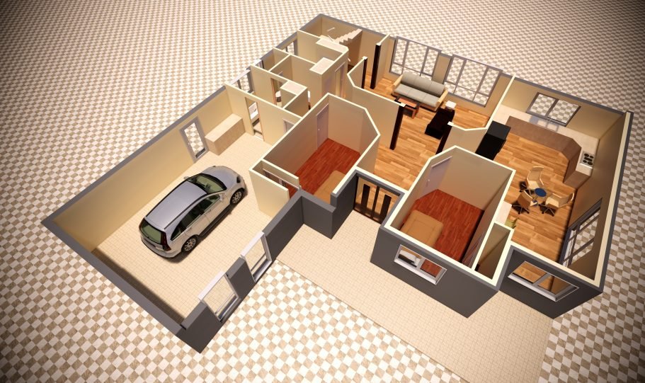 Two Storey Kit Home – Plan Lh D