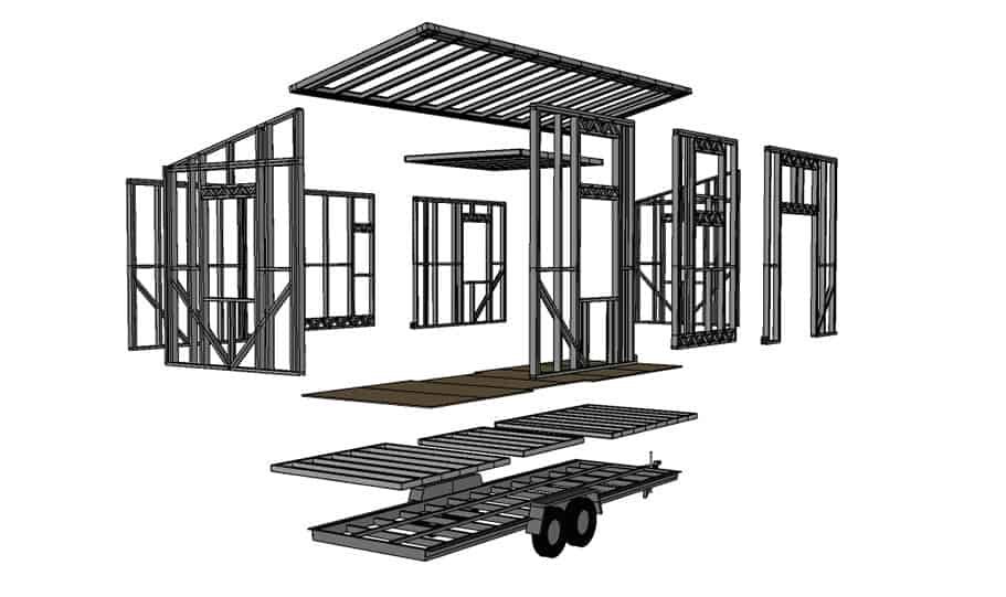 Kit Home Steel Frame