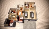 Duplex Design Home Plan Duk D