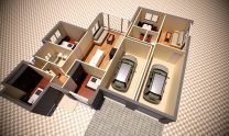 Duplex Design Home Plan Duk D