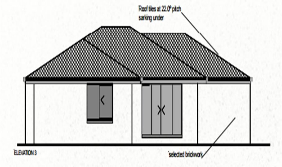 Duplex Kit Home Plan Duk M Bed Bath