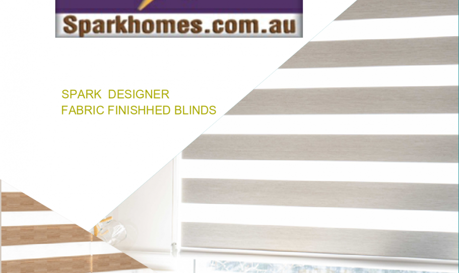 Spark Designer Fabric Finished Blinds