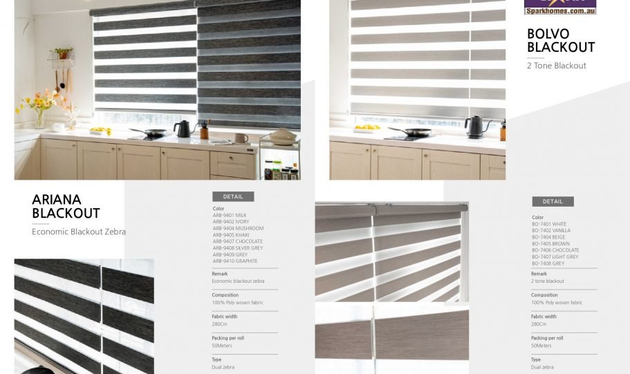 Spark Designer Fabric Blinds | Spark Homes