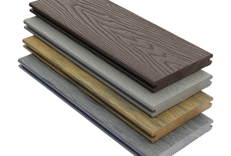 Solid Composite Decking D Wood Grain Cd