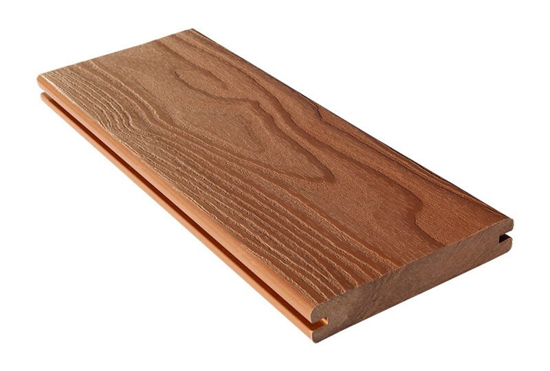 Solid Composite Decking D Wood Grain Th B