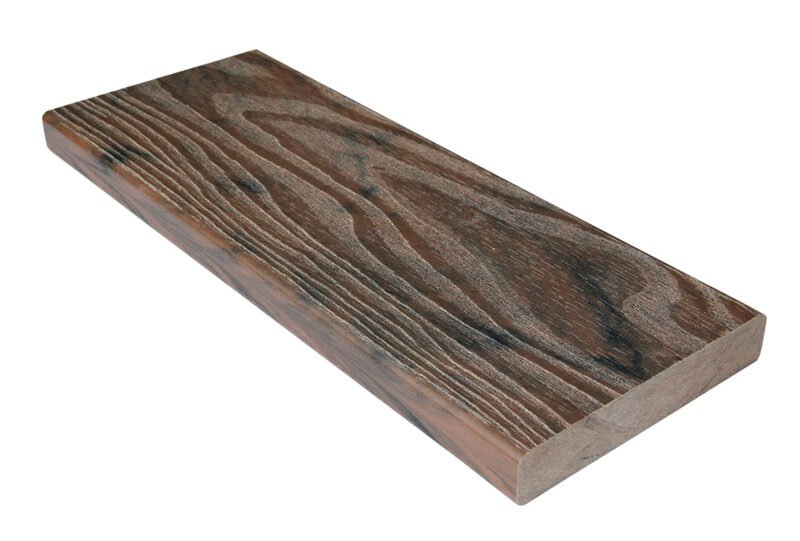 Solid Composite Decking D Wood Grain Th