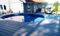 Easy Diy Backyard Deckinstalling Composite Decking