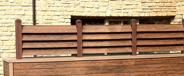 Safe Burr Free School Wood Plastic Composite Outdoor Wall Panels