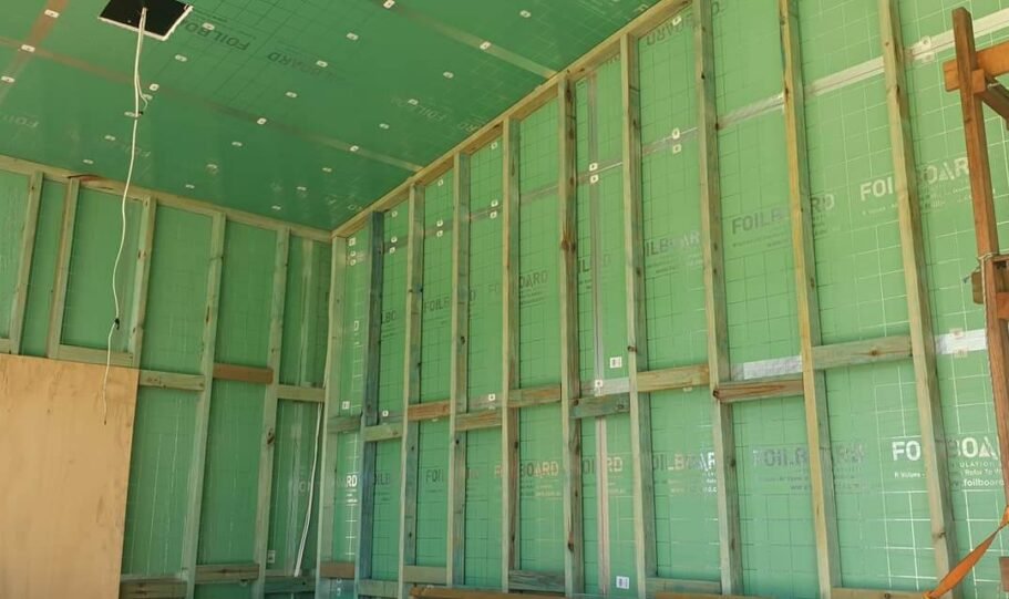 Insulating Shed Foilboard